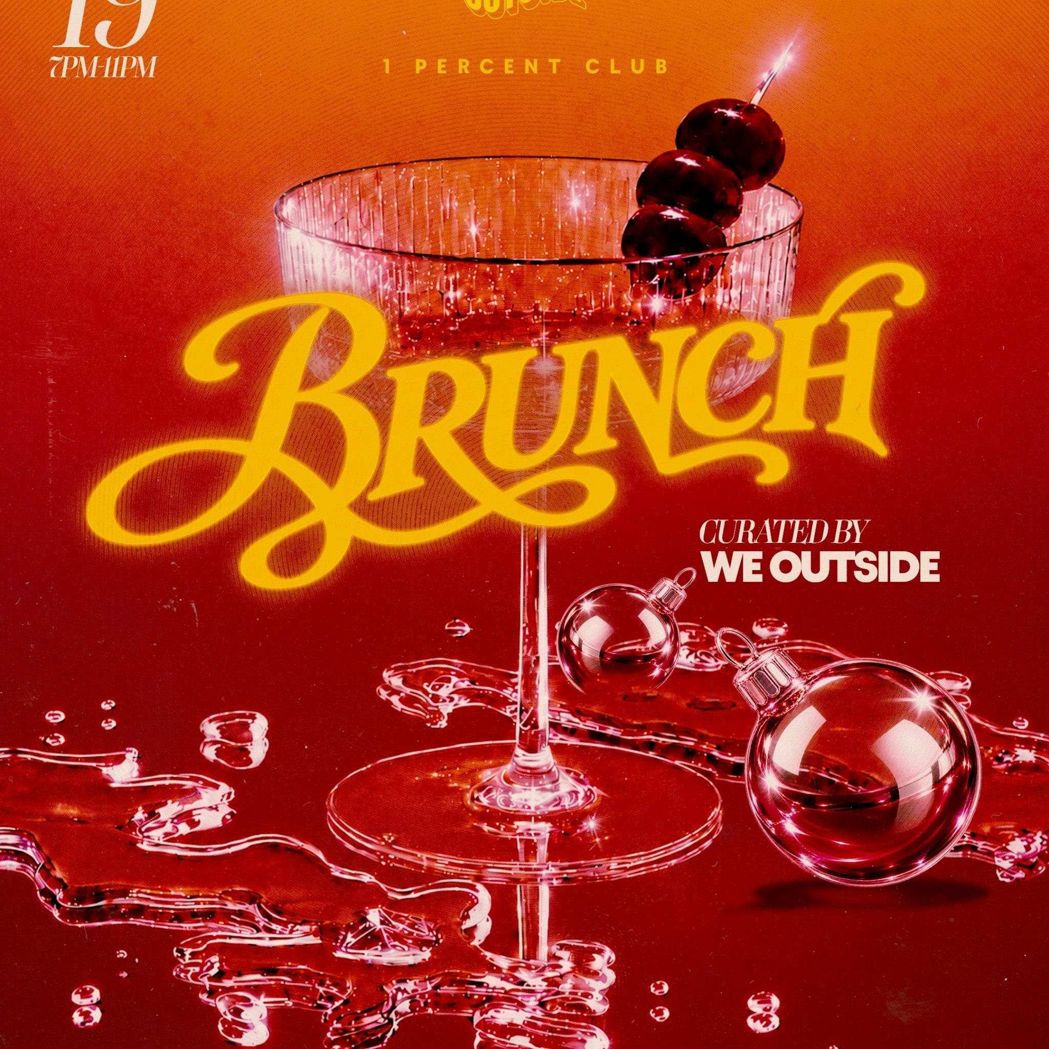 WE OUTSIDE: Winter Bottomless Brunch