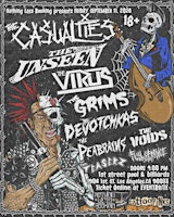 The Casualties|The Unseen|The Virus|The Grims @ 1st st pool & billiards