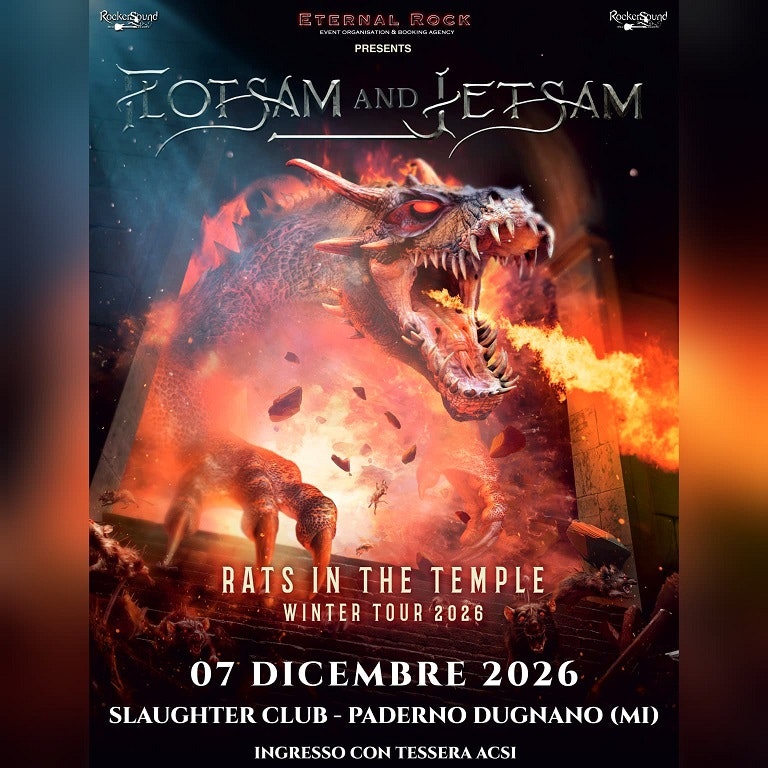 Flotsam and Jetsam @ Slaughter Club Milan