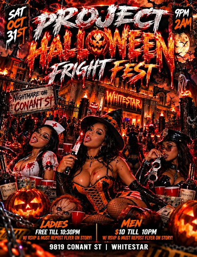 PROJECT HALLOWEEN FRIGHT FEST *WHITESTAR*