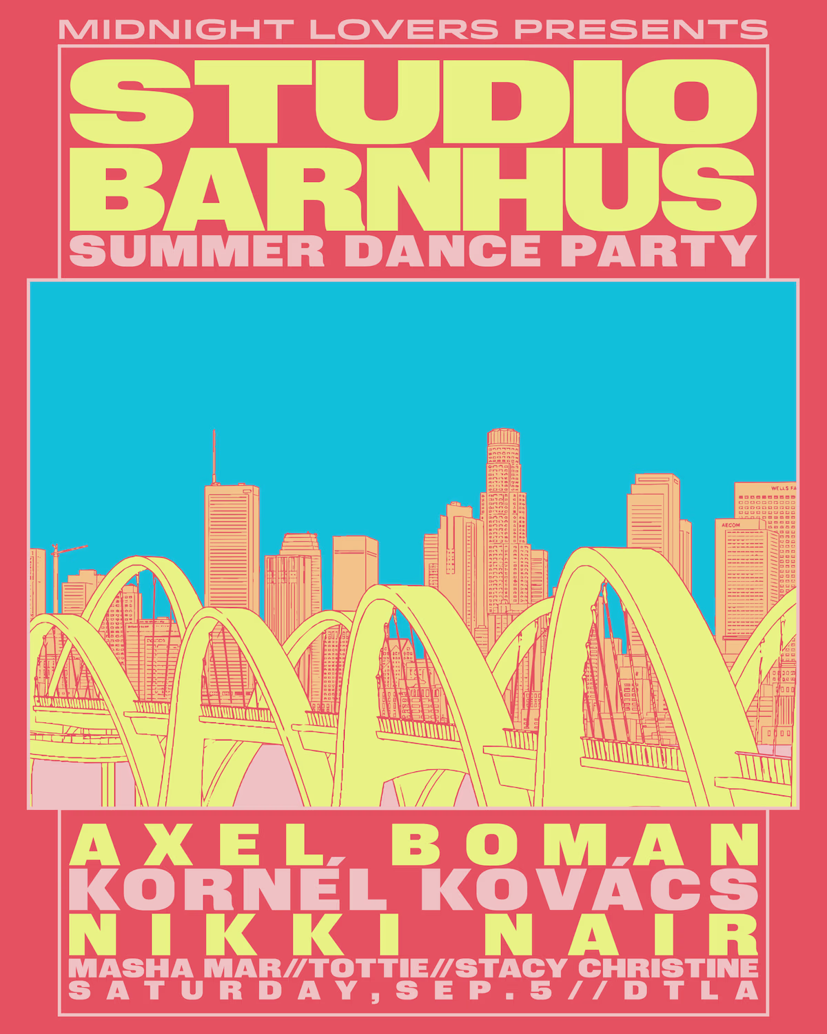 Studio Barnhus Summer Dance Party: Axel Boman, Kornel Kovacs