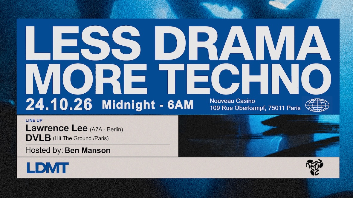 LESS DRAMA MORE TECHNO [11th Anniversary]