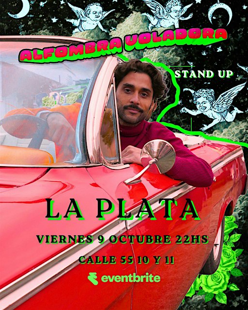 Juampi Carbonetti LA PLATA Alfombra Voladora stand up