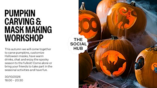 Creative Art Club: Mask Making & Pumpkin Carving