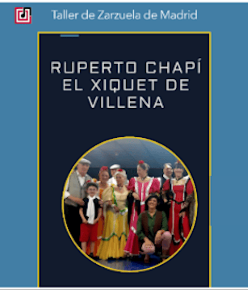 El TALLER DE ZARZUELA. “Todo Chapí”