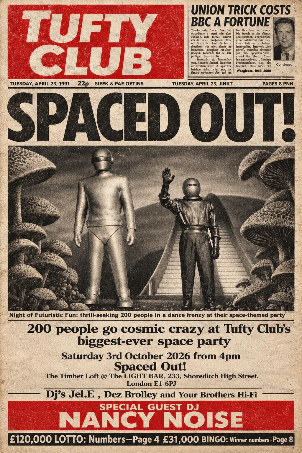 Tufty Club's Spaced Out