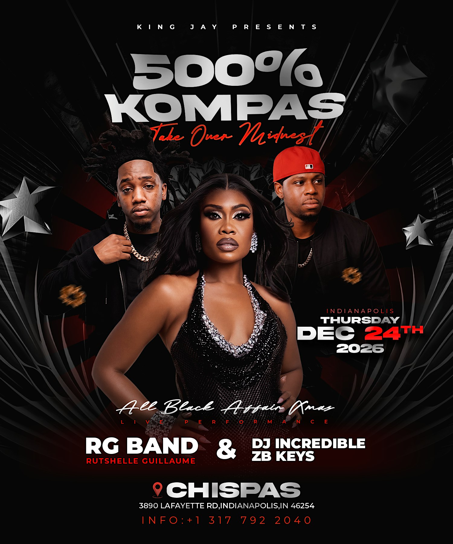 500% Konpa NIGTH RGband live RUTSHELLE GUILLAUME, Dj INCRIDIBLE, ZB KEYZ