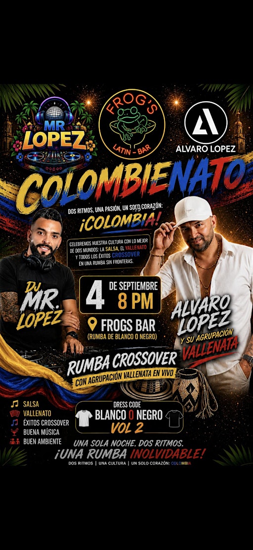 COLOMBIENATO – BLANCO y/o NEGRO VOL. 2