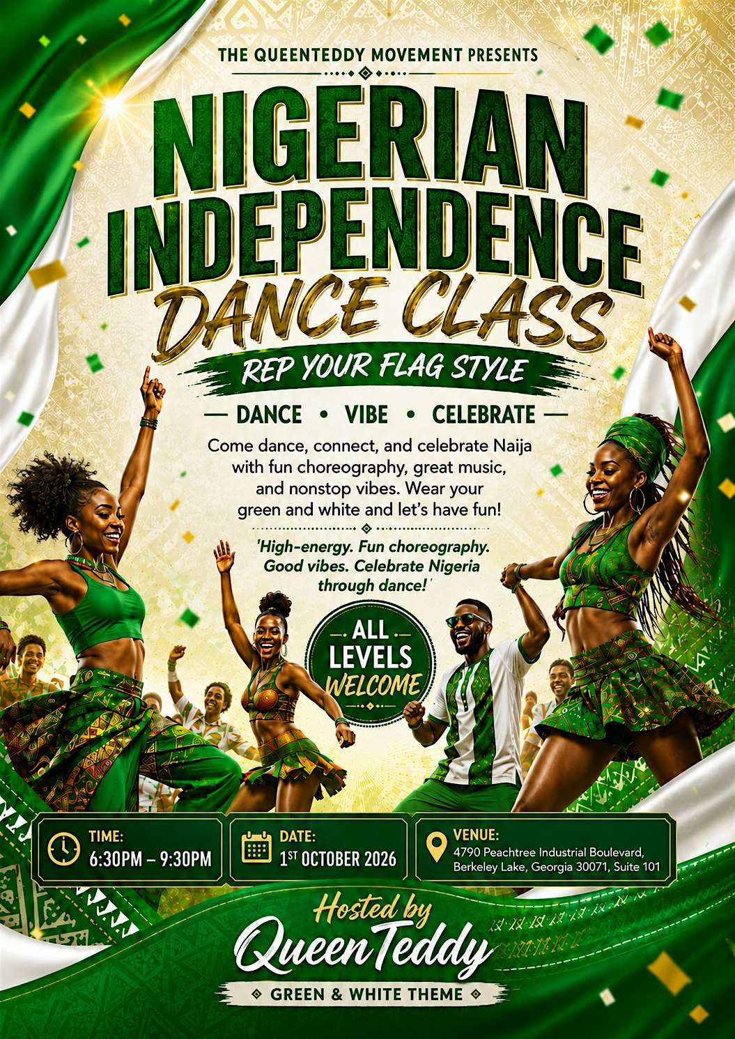 The QUEENTEDDY Movement: REP YOUR FLAG: Nigerian Independence Edition.