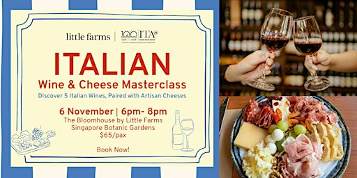 Italian Wine & Cheese Masterclass