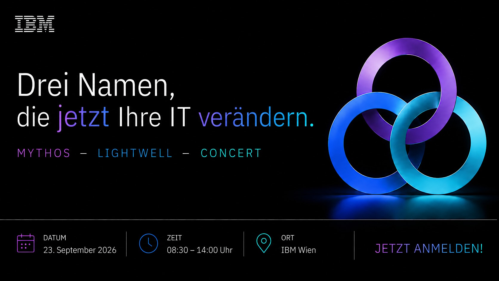 Drei Namen, die jetzt Ihre IT verändern: Mythos - Lightwell - Concert