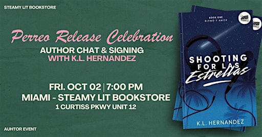 Author Visit (Miami) - Shooting for las Estrellas by K.L. Hernandez