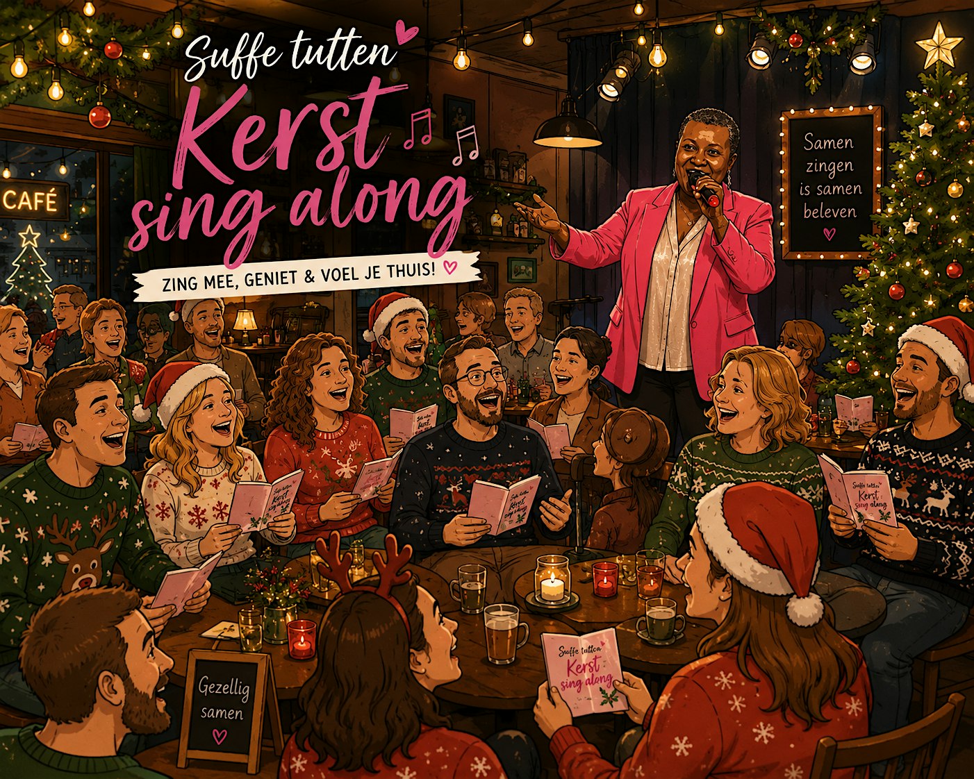 Suffe tutten Kerst Sing Along met Patricia Foort