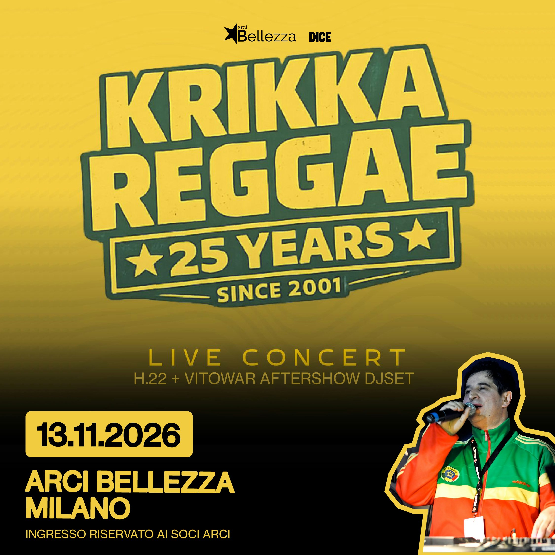 Krikka Reggae + Vitowar DJset