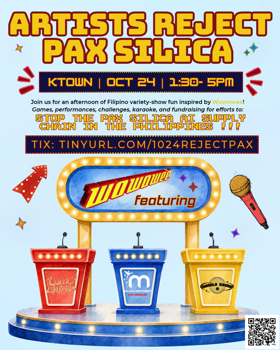 ARTISTS REJECT PAX SILICA