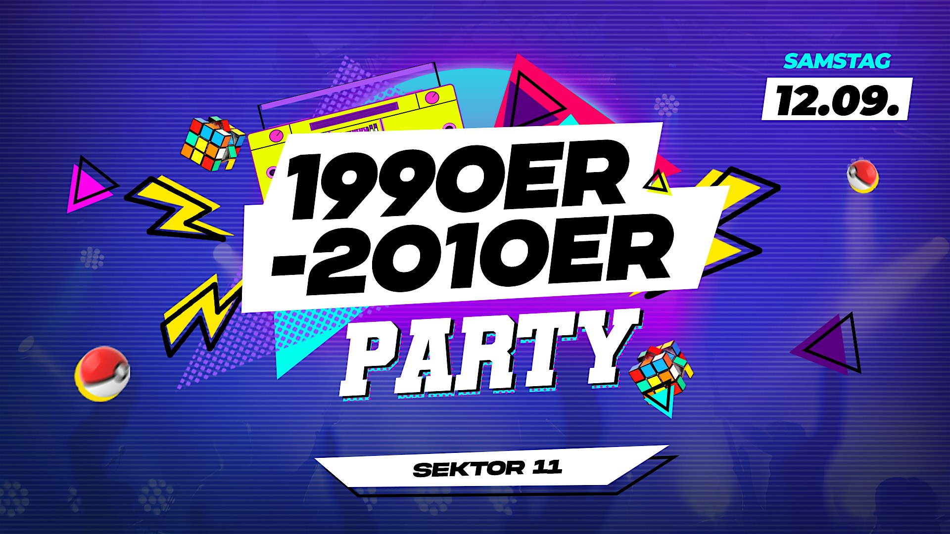 ZÜRICHS GRÖßTE 90er - 2010er PARTY
