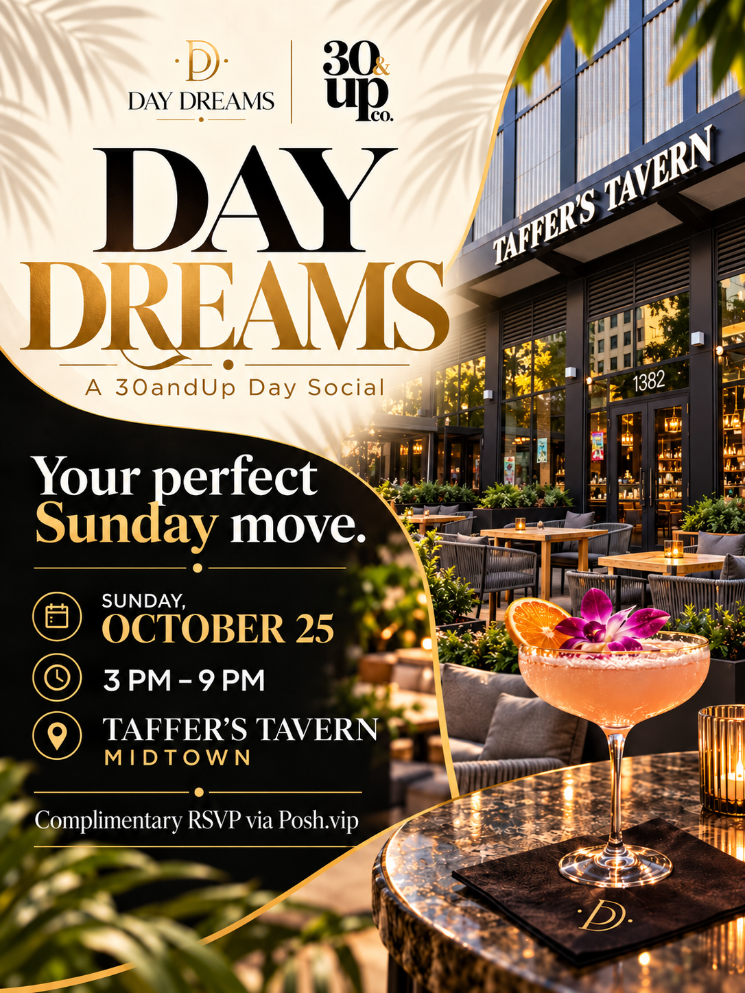 DayDreams: A 30andUp Day Social | @Taffers Atlanta