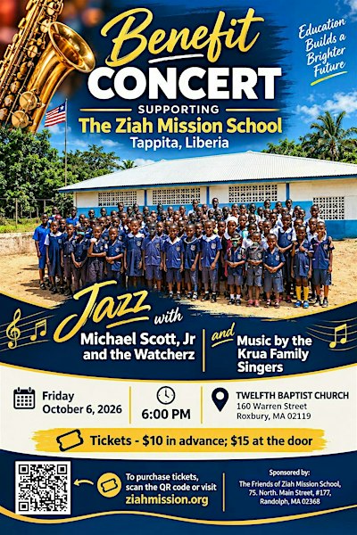 Jazz Benefit Concert Supporting the Ziah Mission School