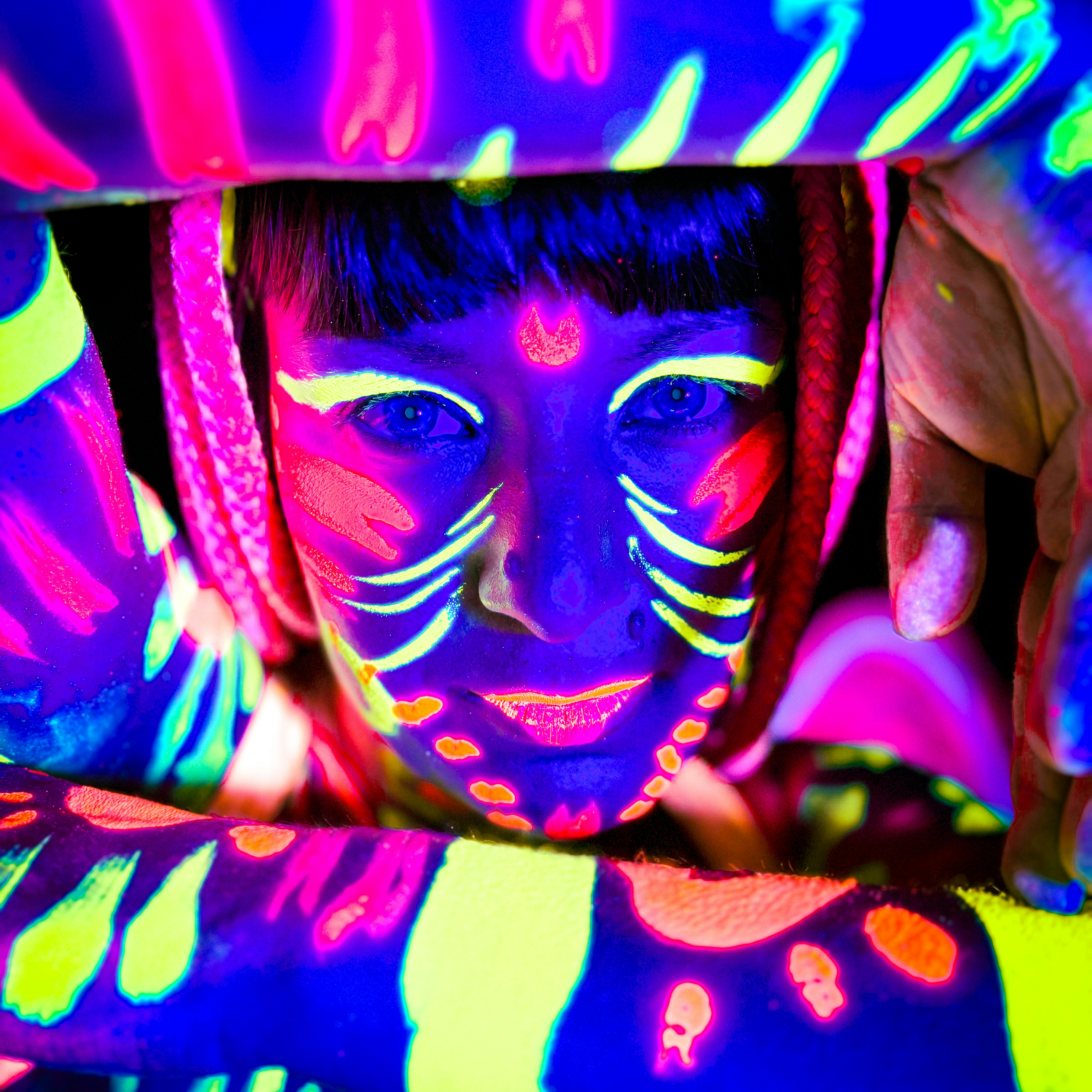 Neon Naked Life Drawing | UV Art Experience
