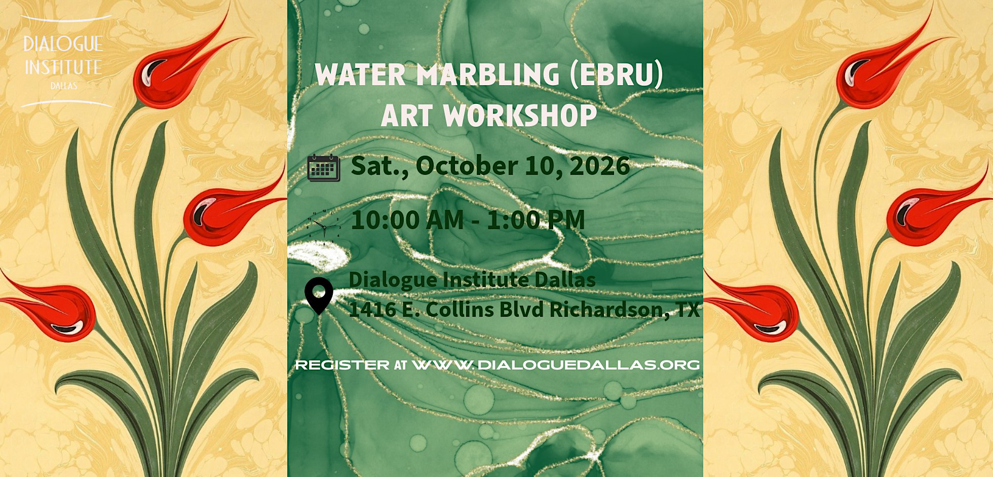 WATER MARBLING (EBRU) ART WORKSHOP