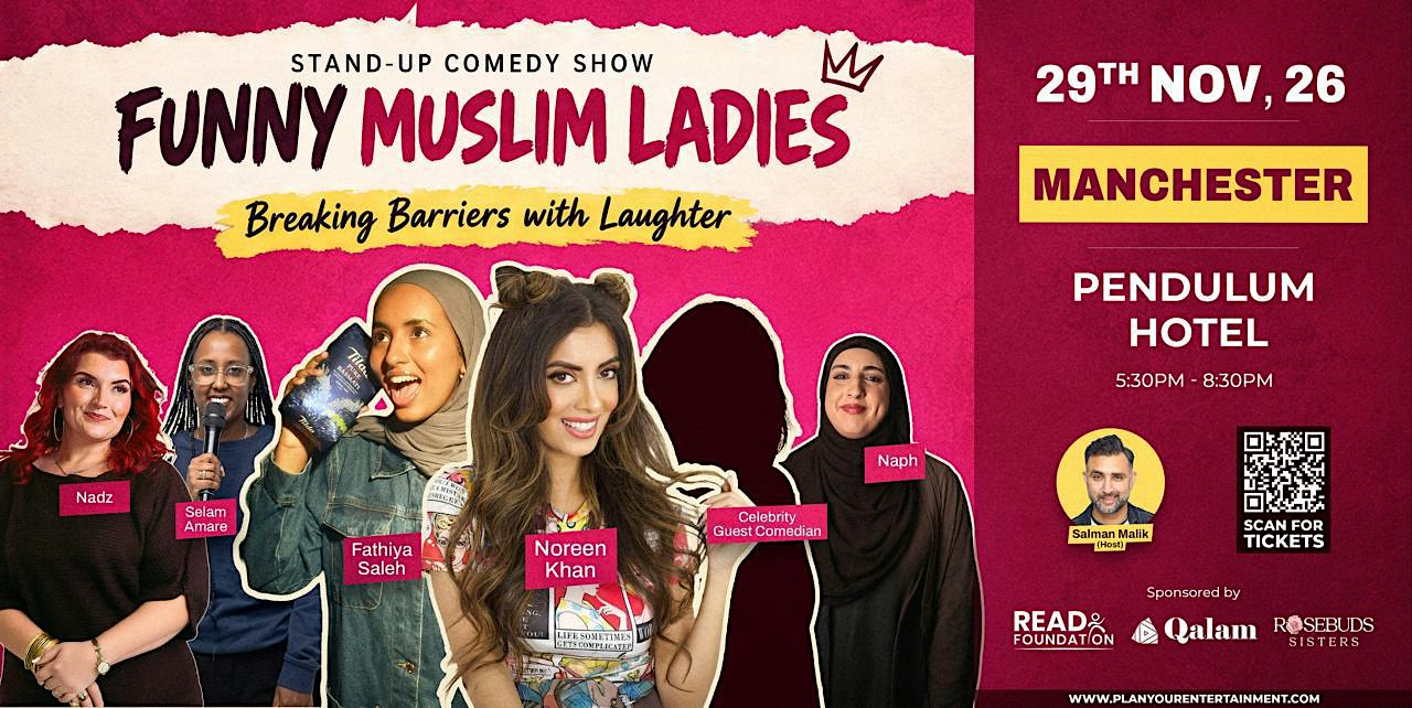 Funny Muslim Ladies Standup Comedy Show Manchester