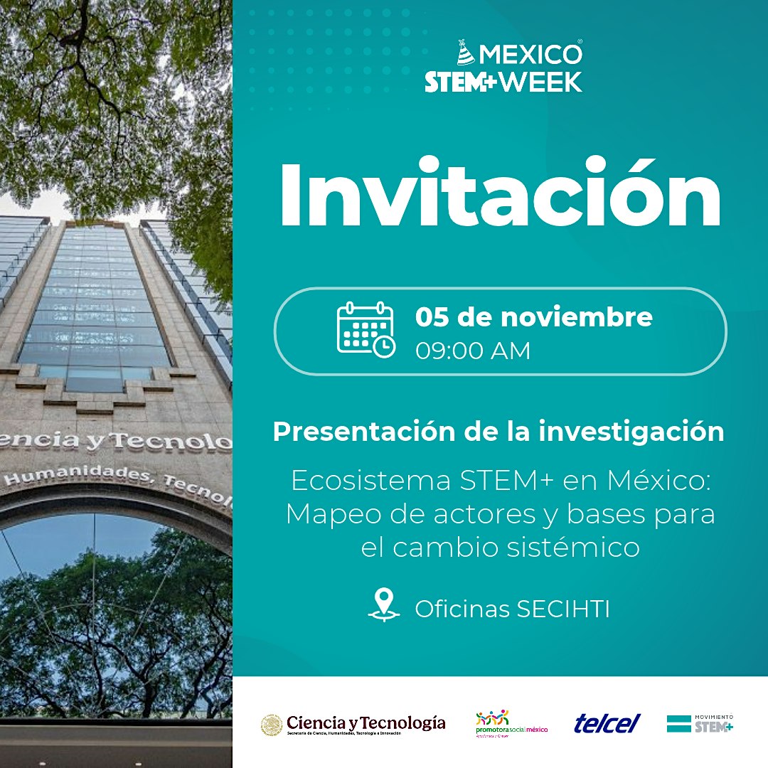 Ecosistema STEM+ en México: Mapeo de actores y bases para el cambio