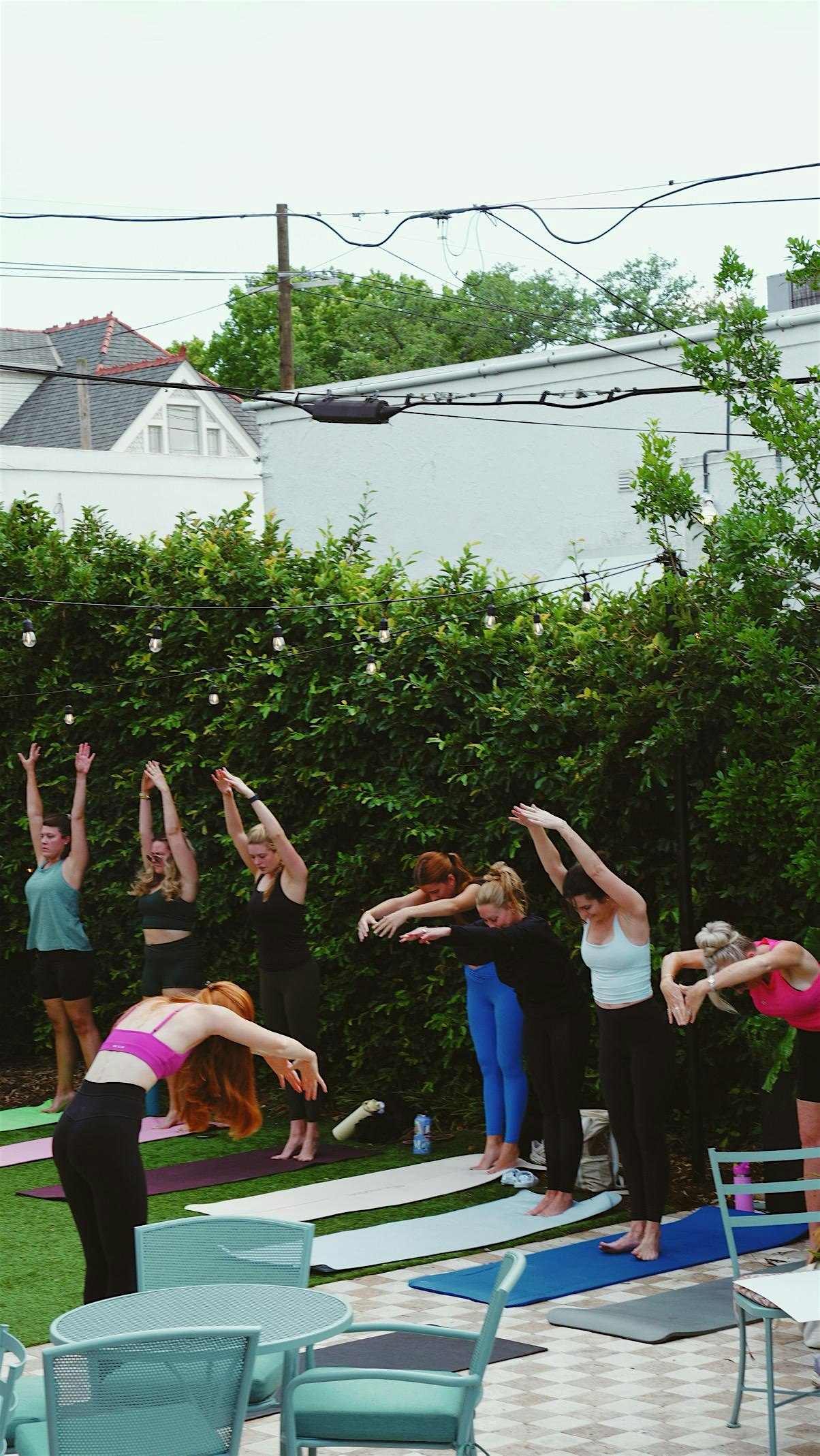 Poolside Pilates: Pilates in the Park x The Chloe
