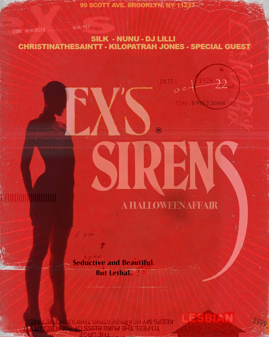 EX'S SIREN HALLOWEEN