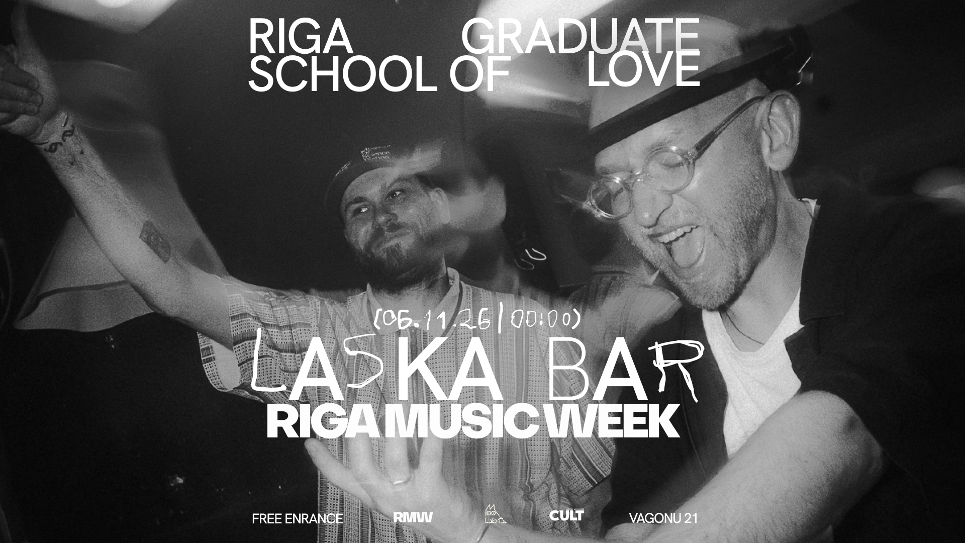 Riga Music Week at Laska with Riga Graduate School Of Love