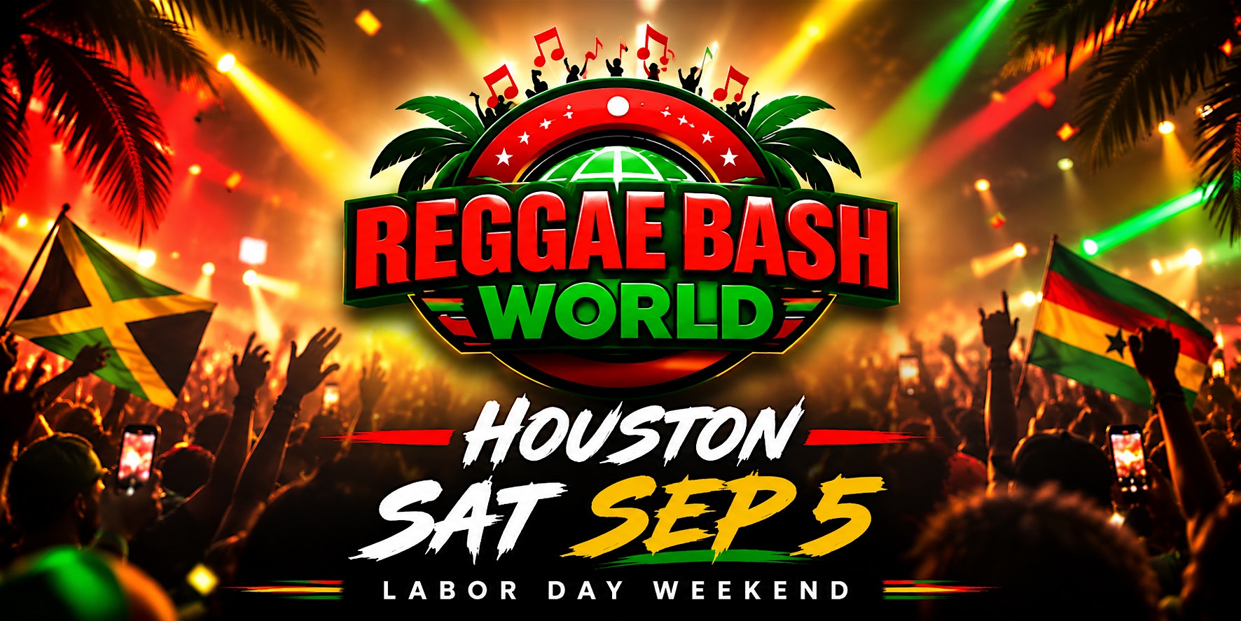 Reggae Bash World Houston — Labor Day Weekend