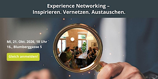 Experience Networking | 21.10.2026