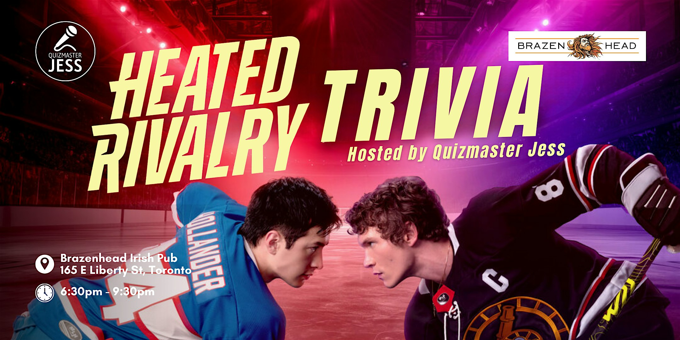 Heated Rivalry Trivia at Brazen Head Irish Pub