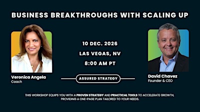 Business Breakthroughs with Scaling Up - Las Vegas, NV -VA