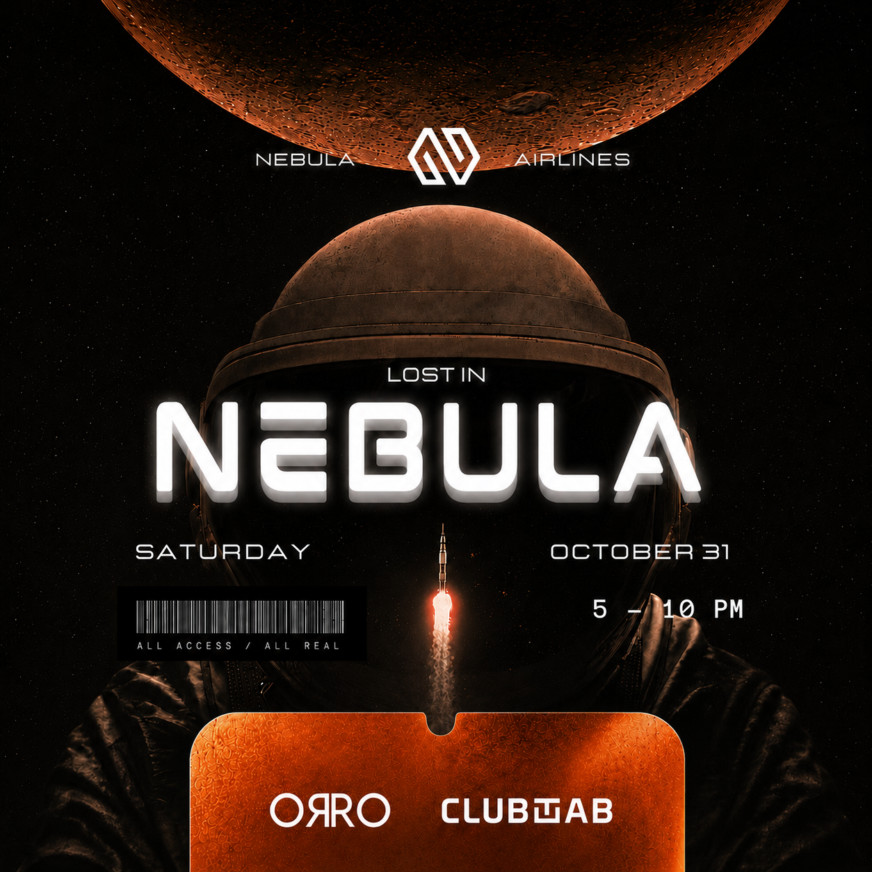 Lost in Nebula: Halloween Day Party
