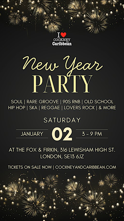 Cockney and Caribbean® New Year Soul Day Party | Fox & Firkin | 2 Jan '27