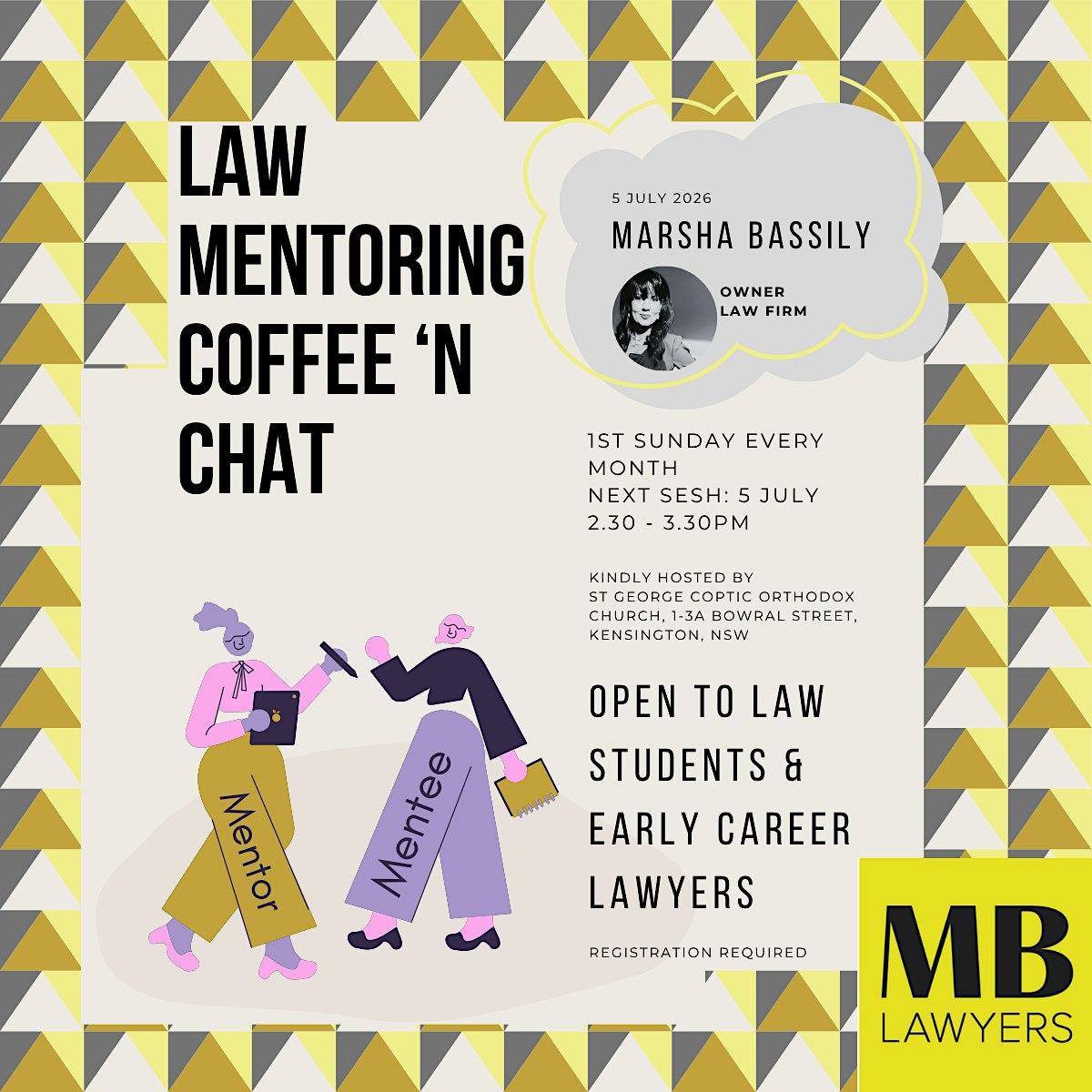 Law Mentoring Coffee n' Chat