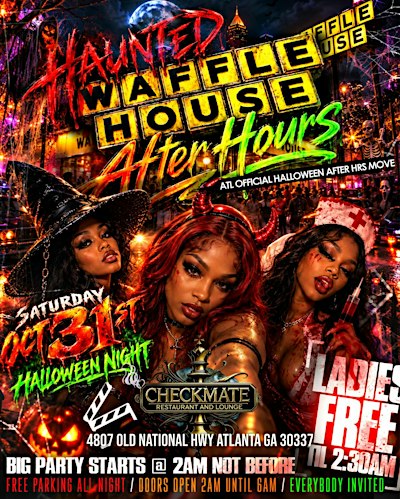 HAUNTED WAFFLE HOUSE AFTER HRS  @ CHECK MATE (OFFICIAL LINK )