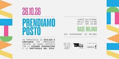 Prendiamo posto