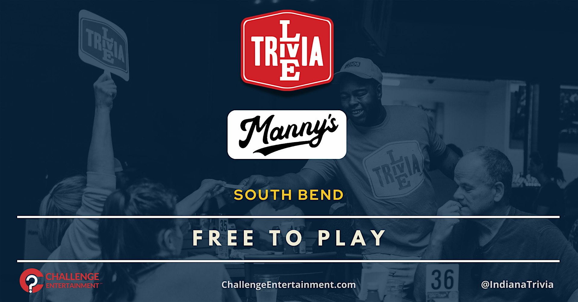 Weekly Live Trivia Nights at Manny's - Southbend