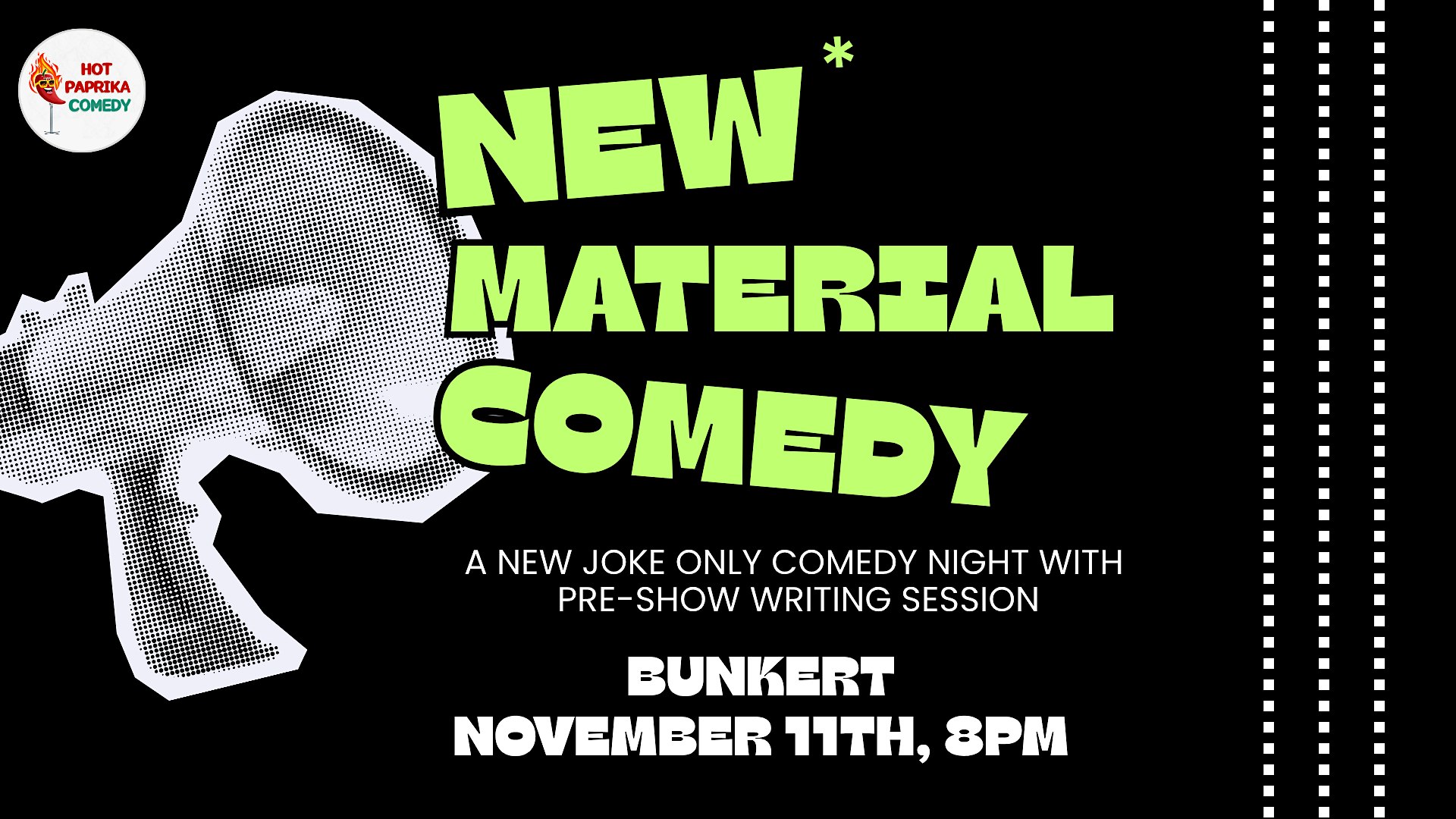 New Material Stand-Up Comedy Night