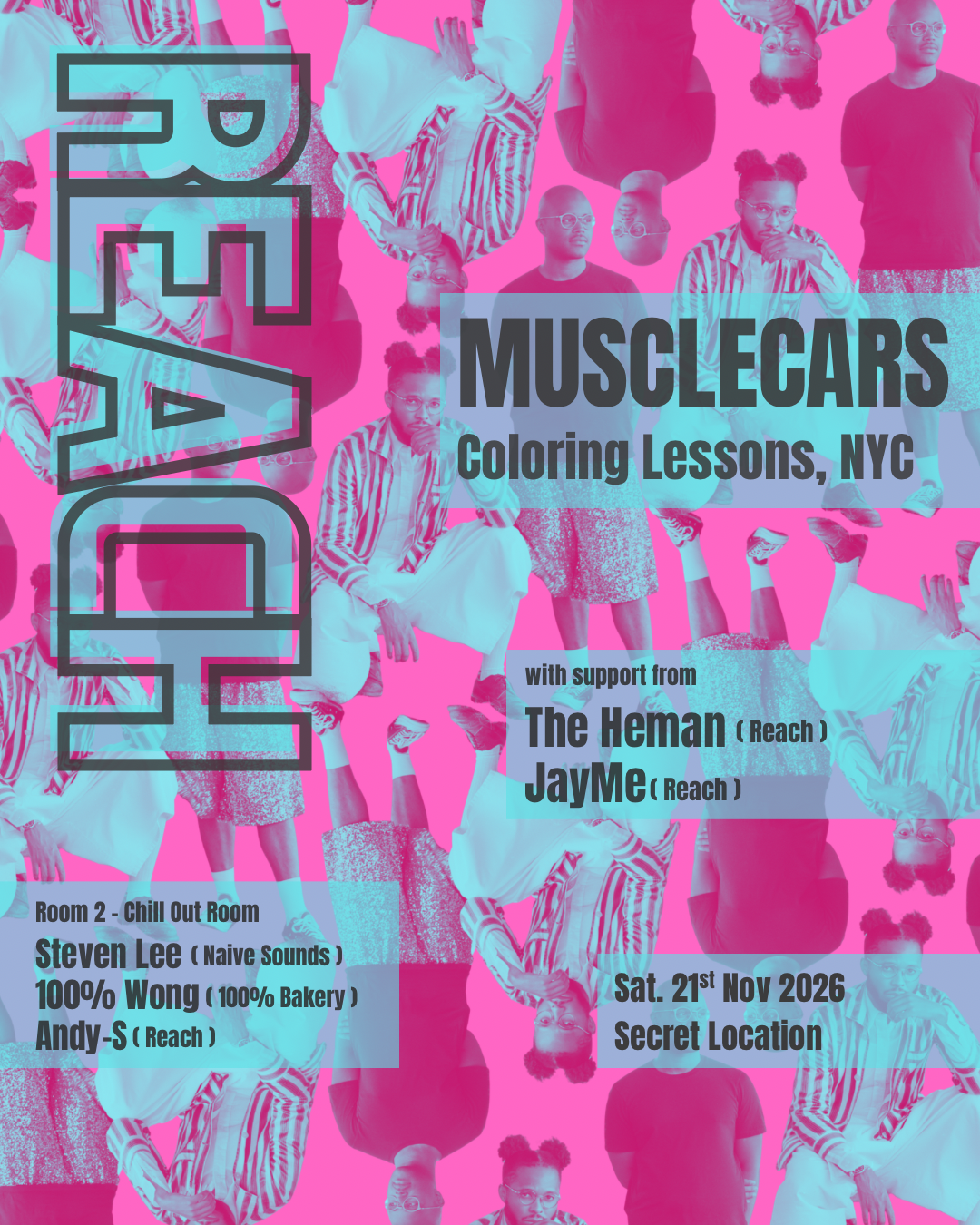 Reach presents MUSCLECARS (Black Planet Tour)