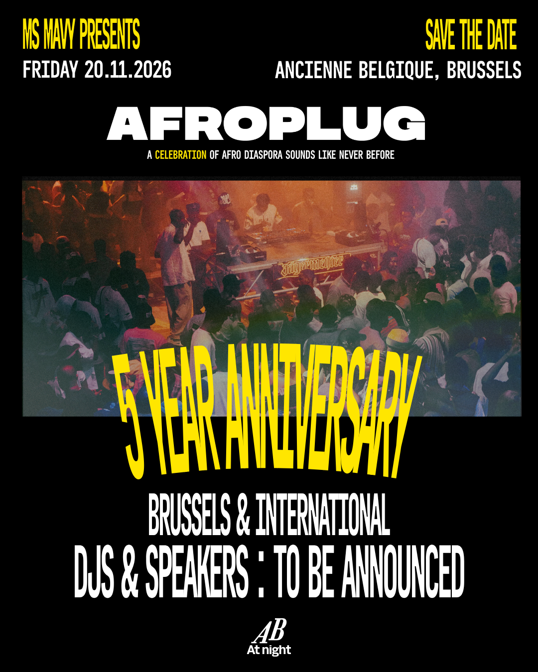 Afroplug Night - 5th Anniversary