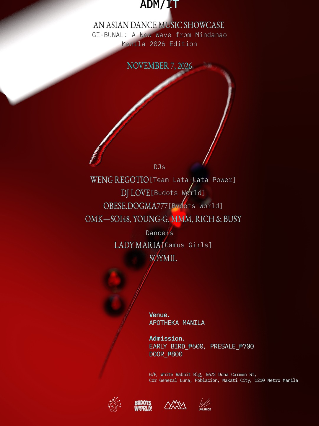 ADM/IT presents: GI-BUNAL, A New Wave from Mindanao