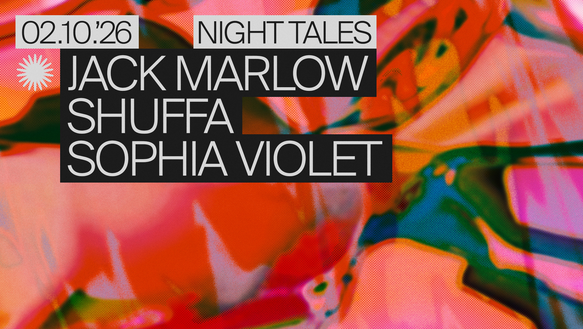 Night Tales: JACK MARLOW, SHUFFA & Sophia Violet