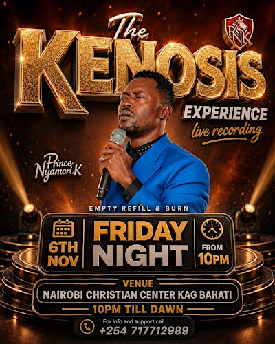 THE KENOSIS EXPERIENCE-LIVE RECORDING BY PRINCE NYAMORI