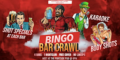 Bingo Bar Crawl - Vancouver 2026
