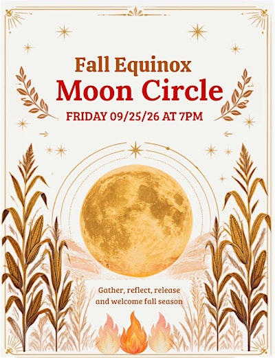Fall Equinox Moon Circle