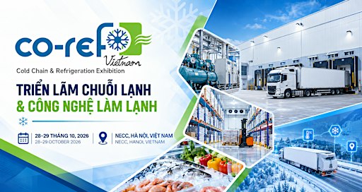 CO-REF Vietnam 2026 – Cold Chain & Refrigeration Exhibition