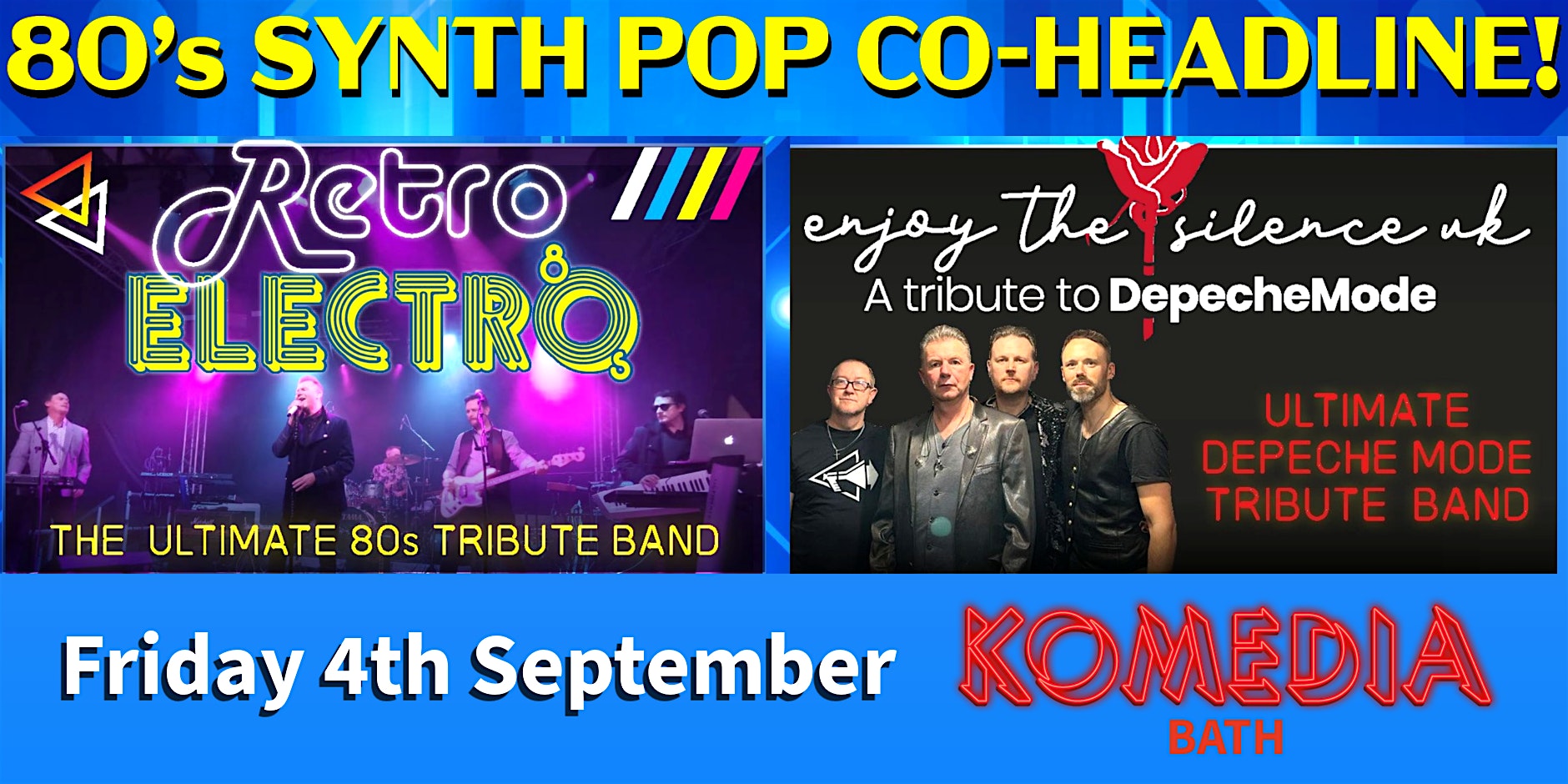 RETRO ELECTRO & ENJOY THE SILENCE UK