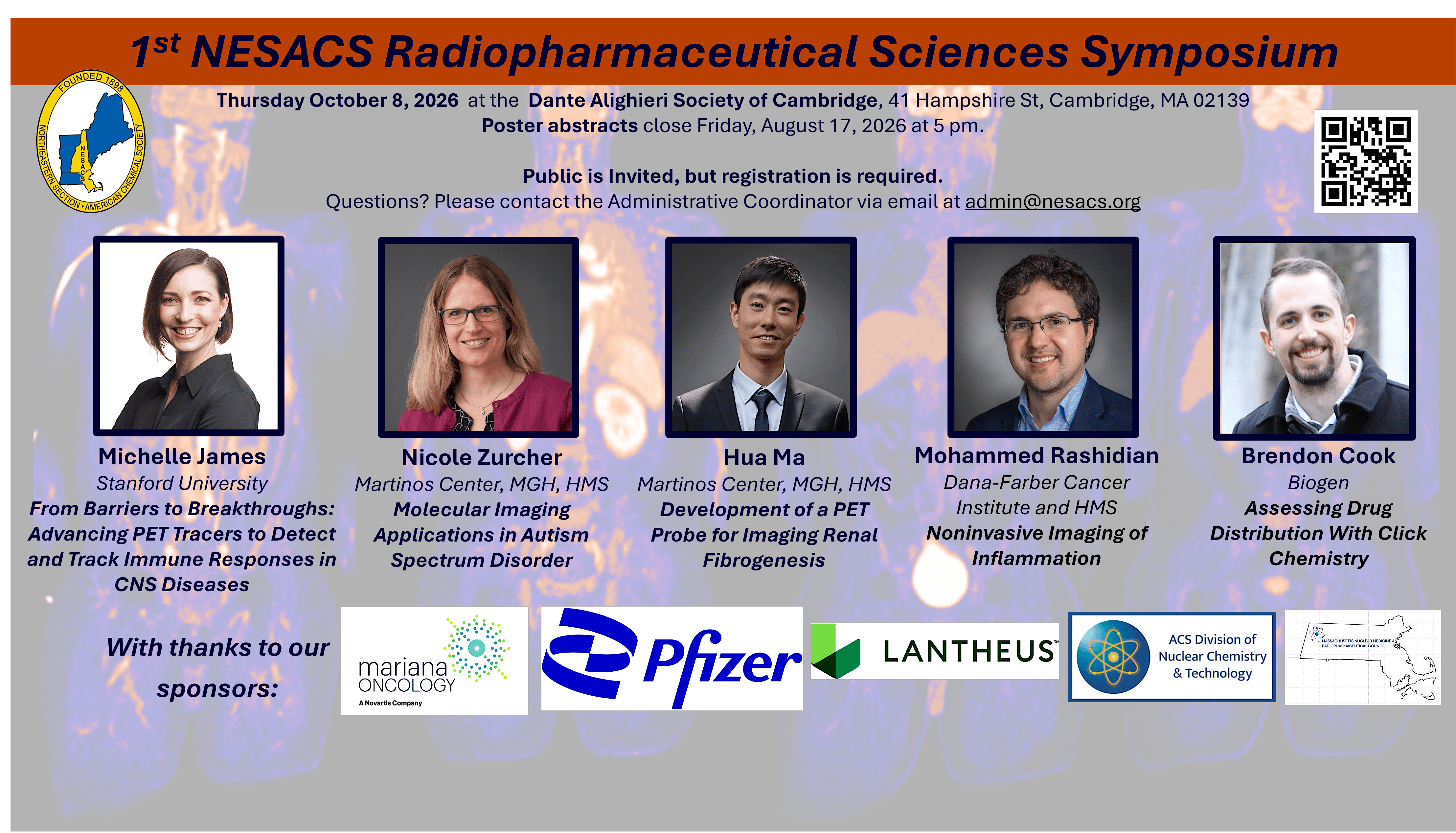 1st NESACS Radiopharmaceutical Sciences Symposium